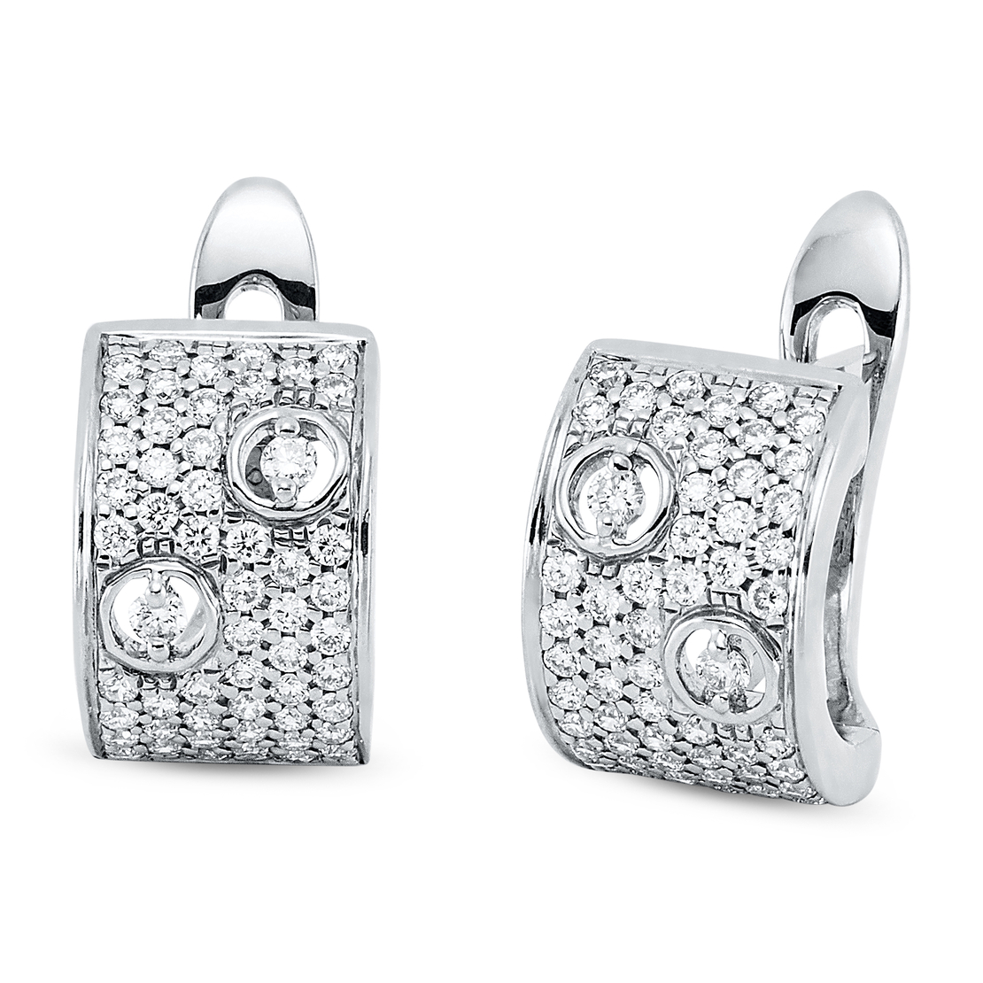 0.43 ct Diamond earrings
