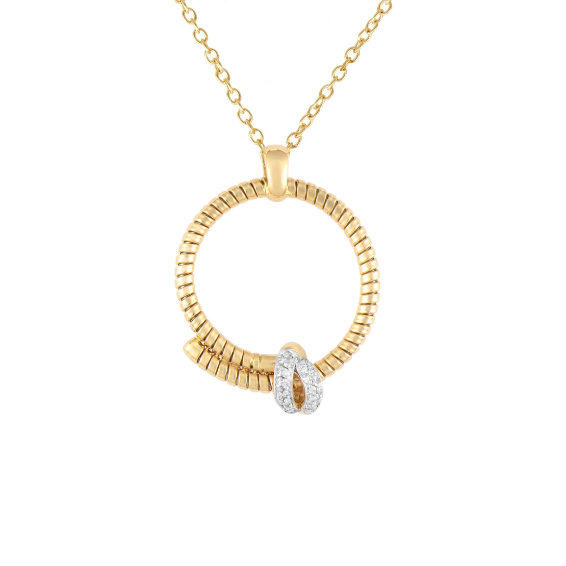 0.11 ct Diamond necklace