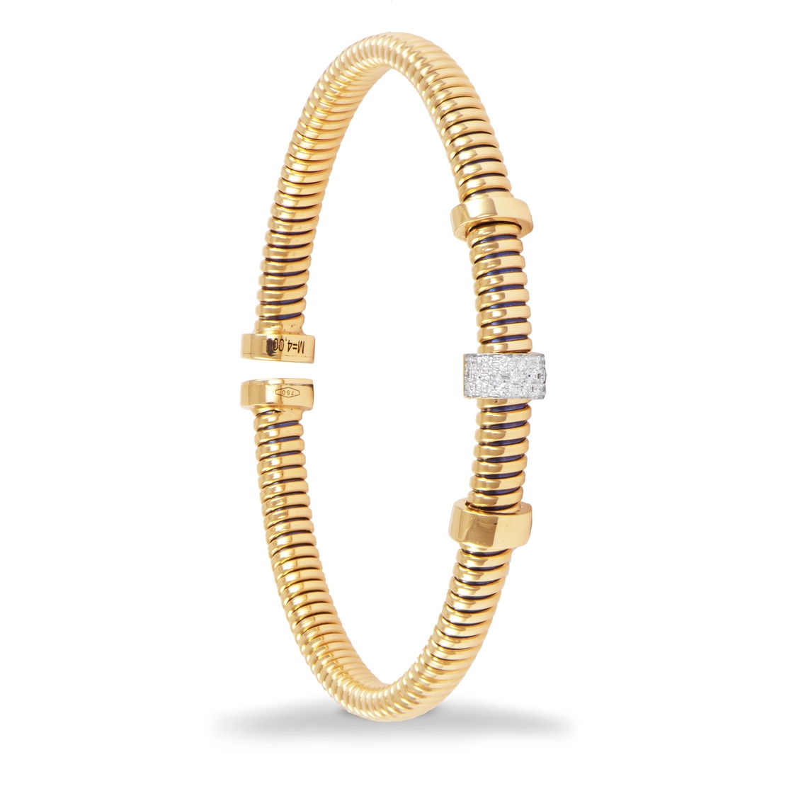 0.14 ct Diamond bracelet in yellow gold