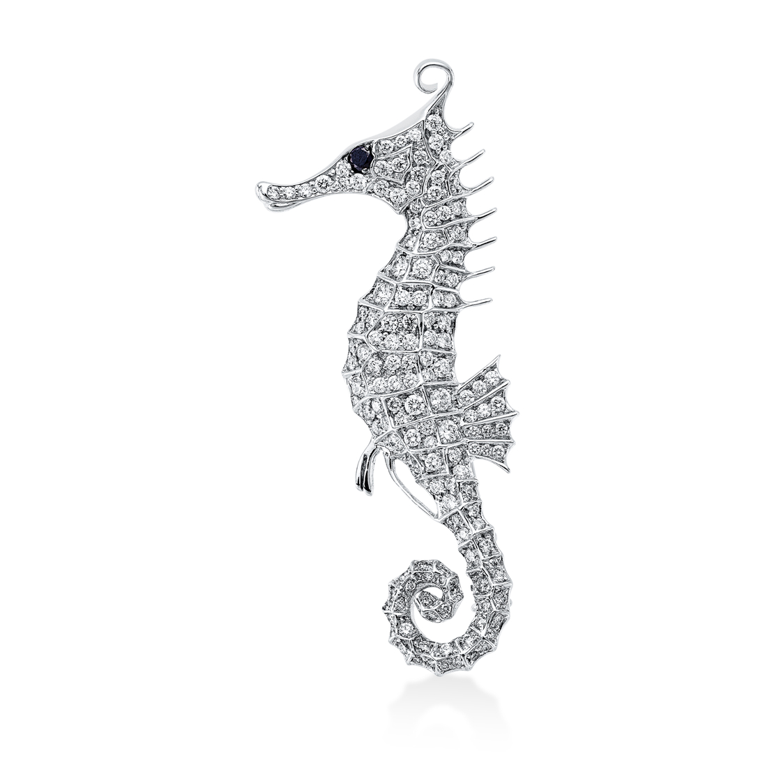 0.95 ct Diamond brooch/necklace