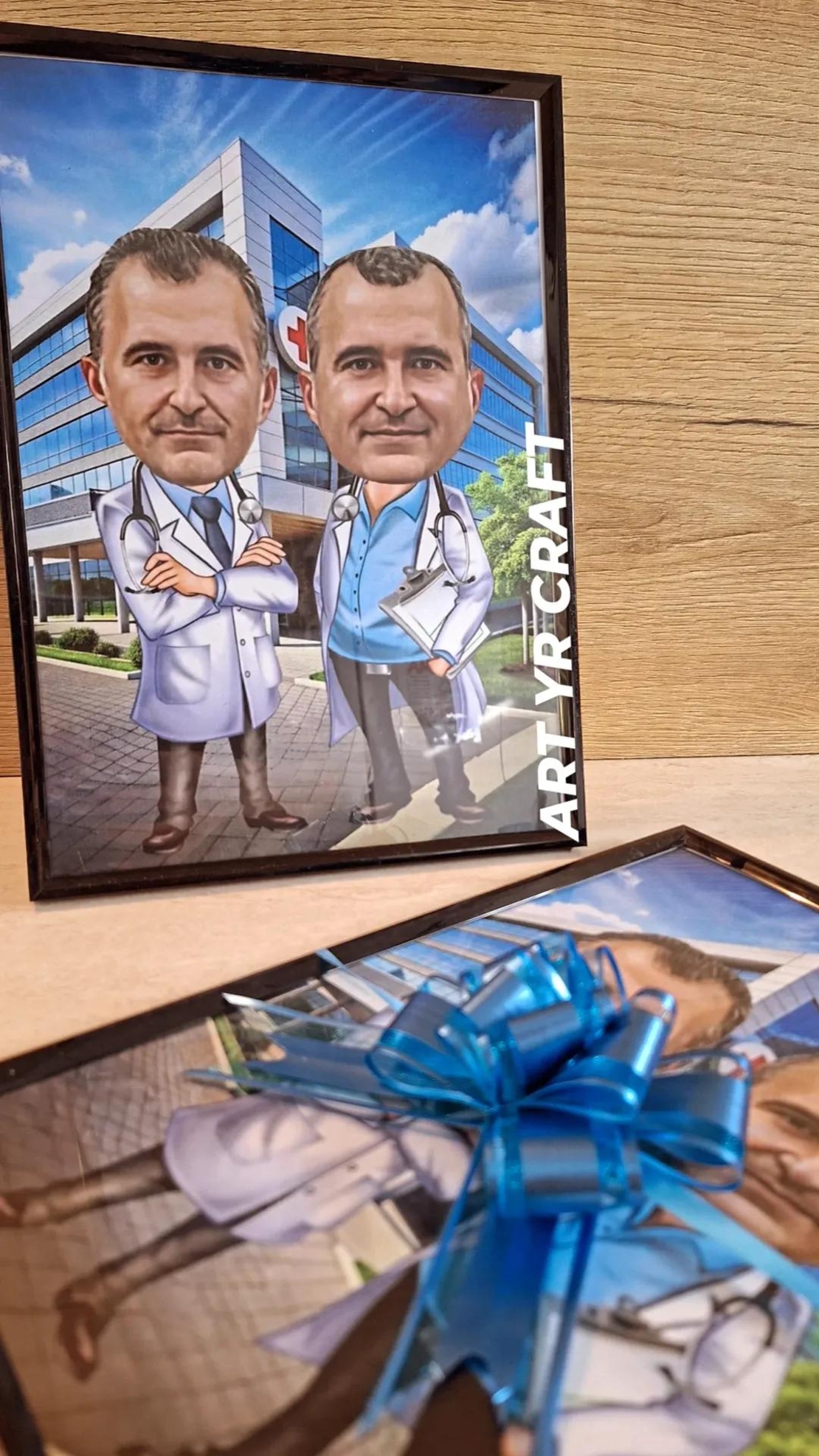 ? Персонализирана карикатура „Доктор“ – оригинален подарък за лекар или медицински специалист 👨‍⚕