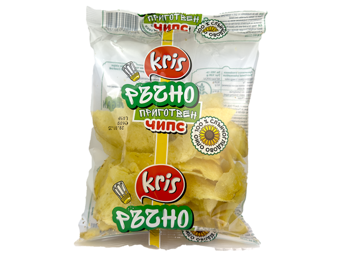 Натурален картофен чипс 60 гр