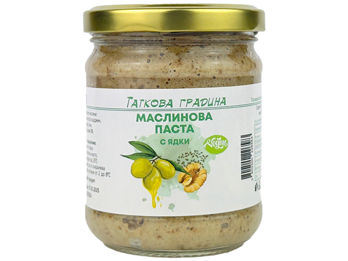 Маслинова паста с ядки 170 гр