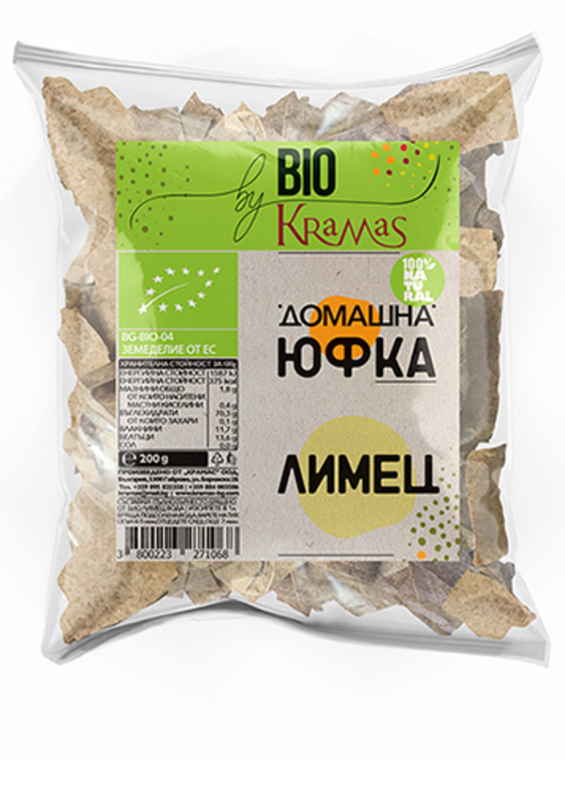 БИО домашна юфка от Лимец 200 гр