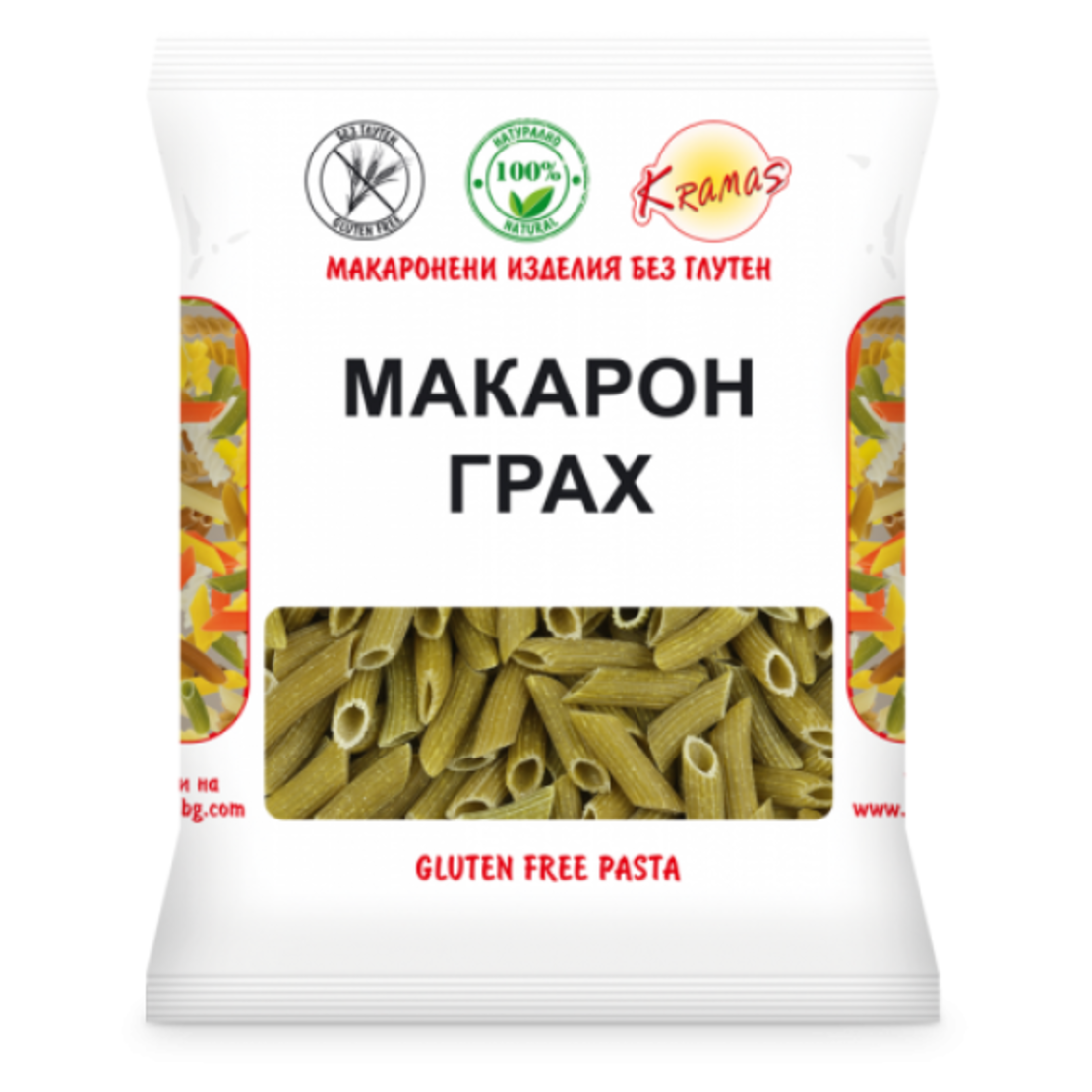 Макарони с грах 250 гр