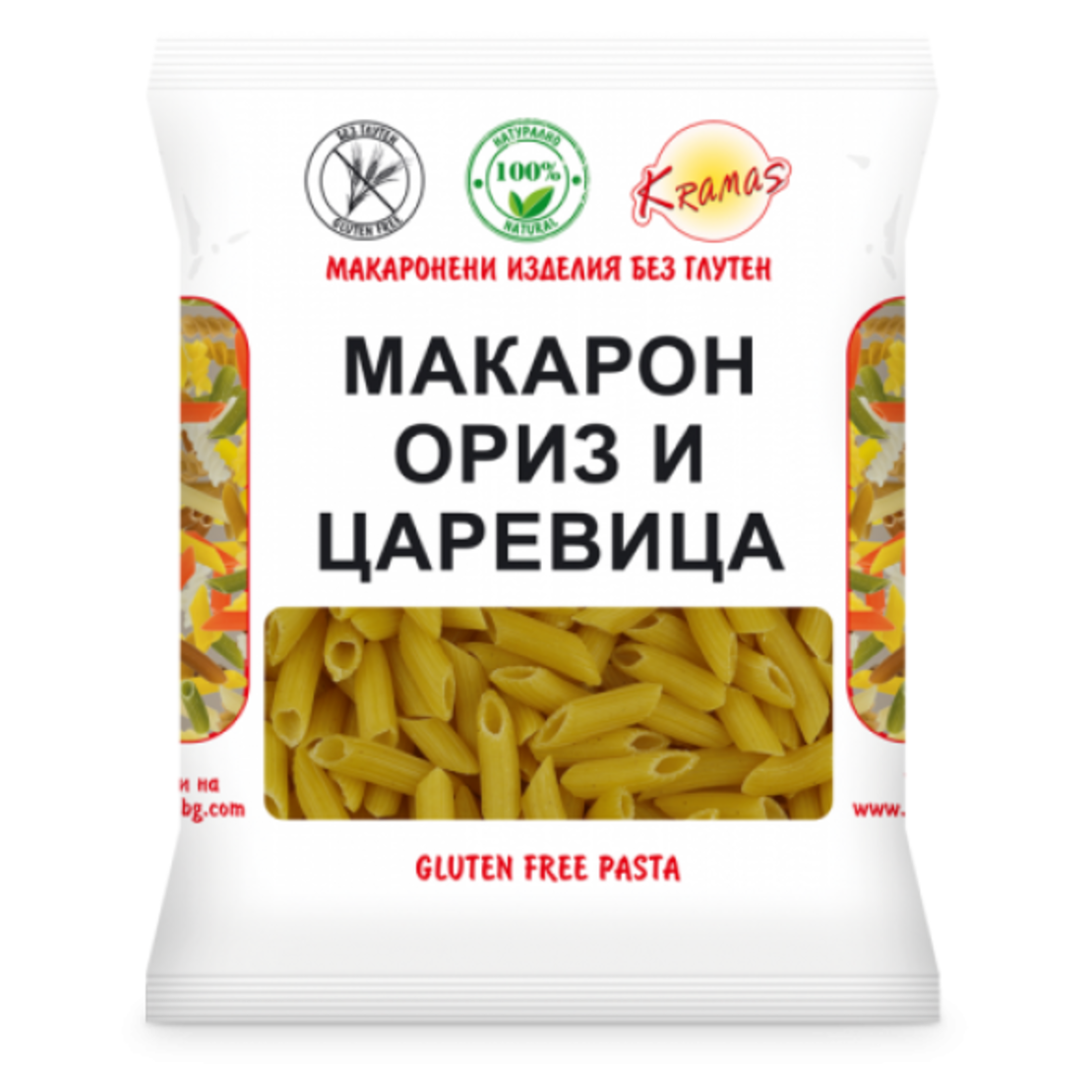 Макарони ориз и царевица 250 гр