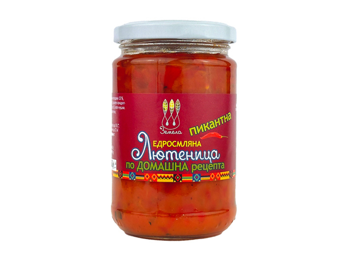 Лютеница едросмляна Пикантна 300 гр