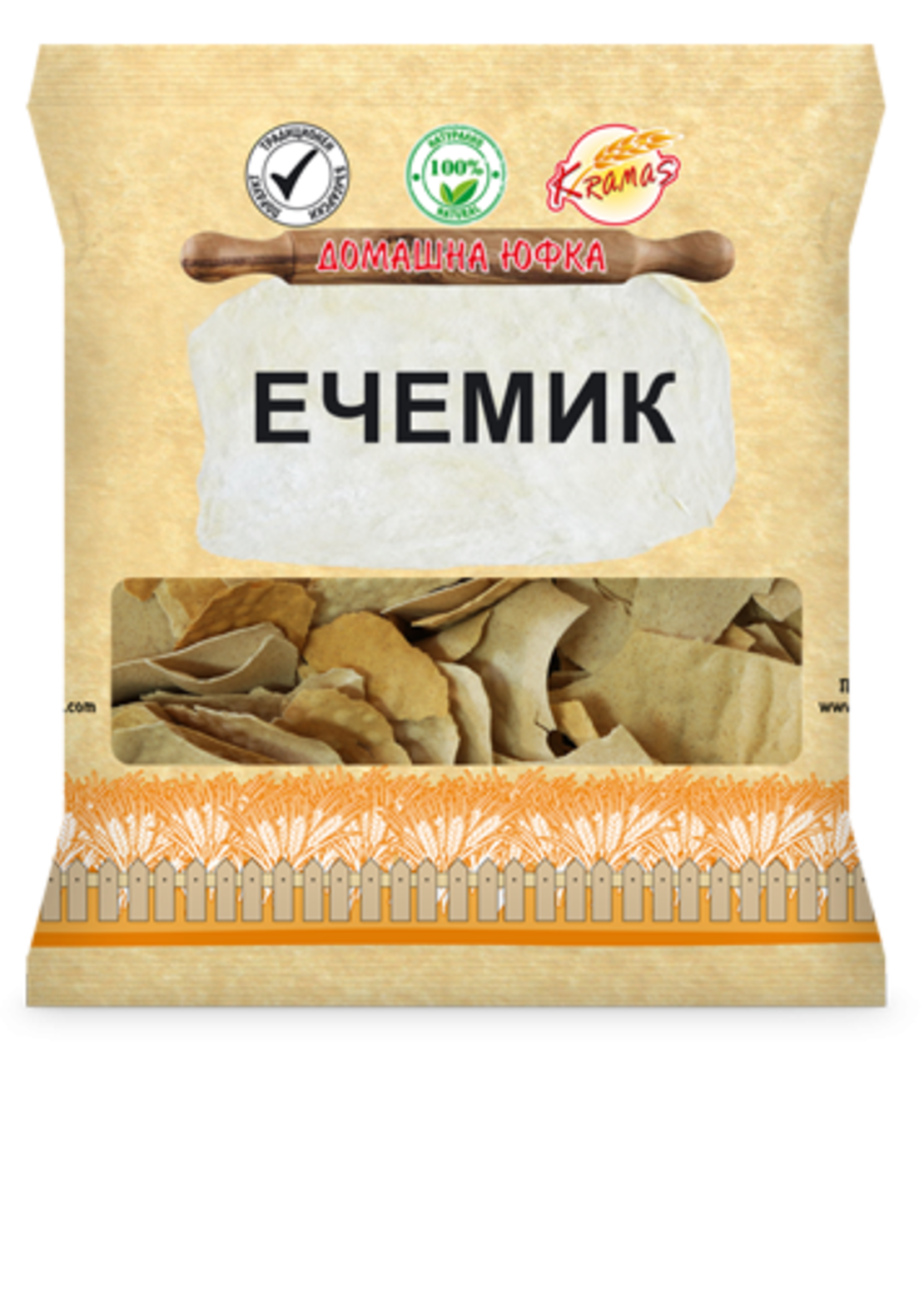 Домашна юфка от ечемик 200 гр