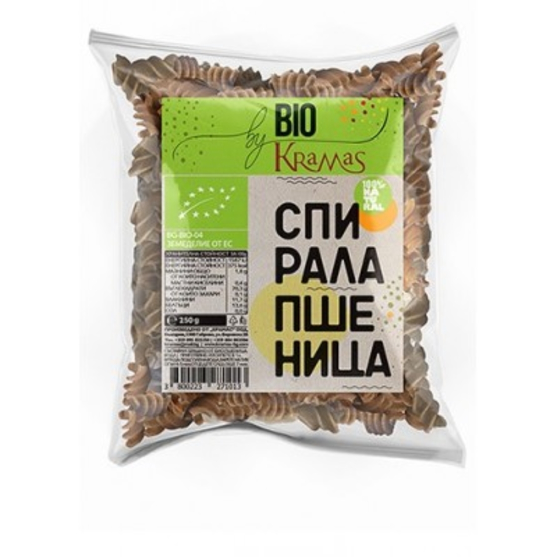 БИО пшенична спирала 250 гр