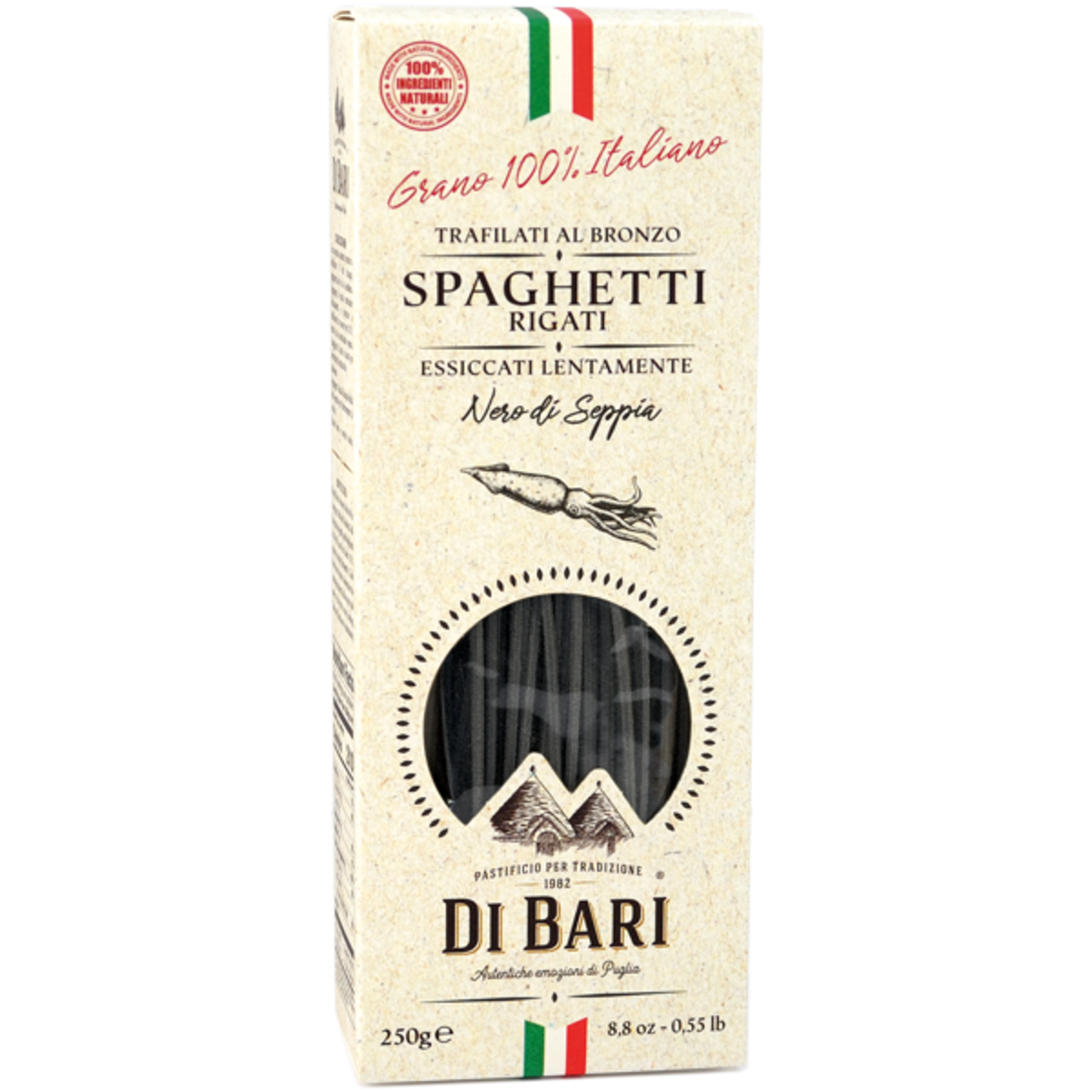 Спагети със сепия 250 гр - Spaghetti Nero di Seppia