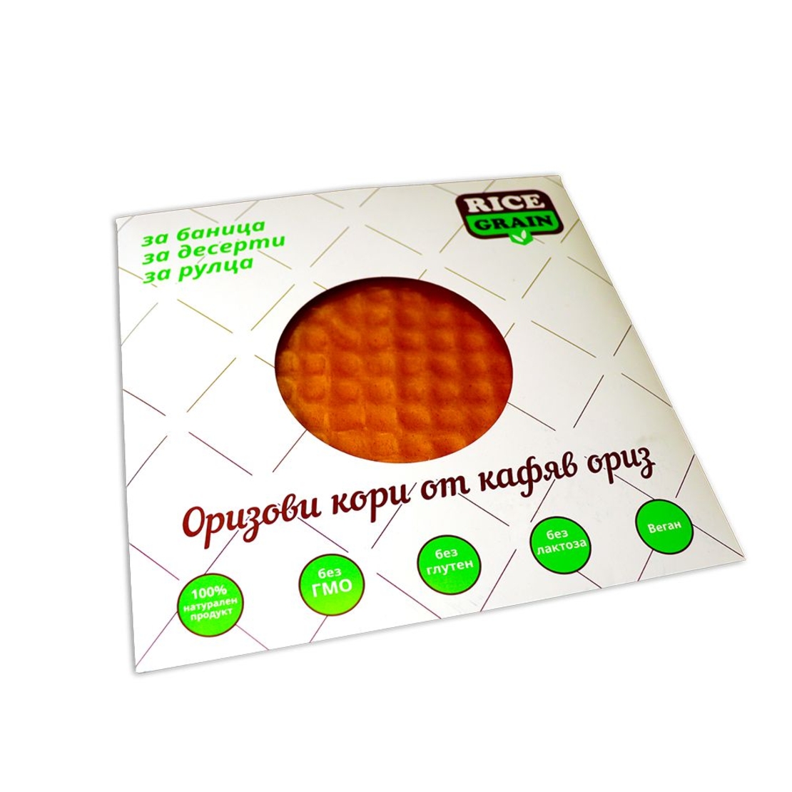 Безглутенови оризови кори от кафяв ориз 110 гр