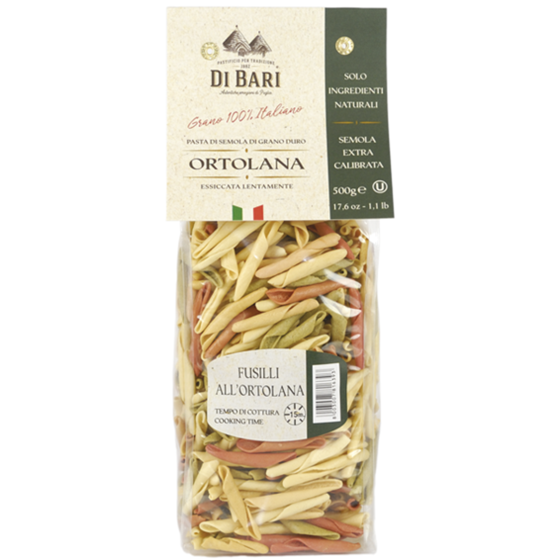 Фусили Ал Орталана 500 гр - Fusilli All Ortolana