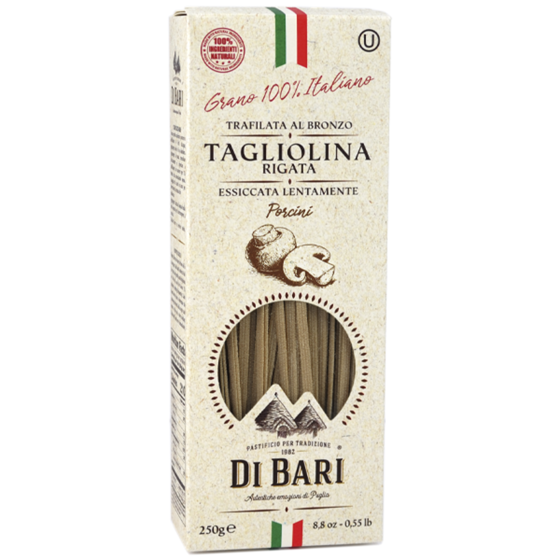 Талиолина с гъби 250 гр - Tagliolina Porcini