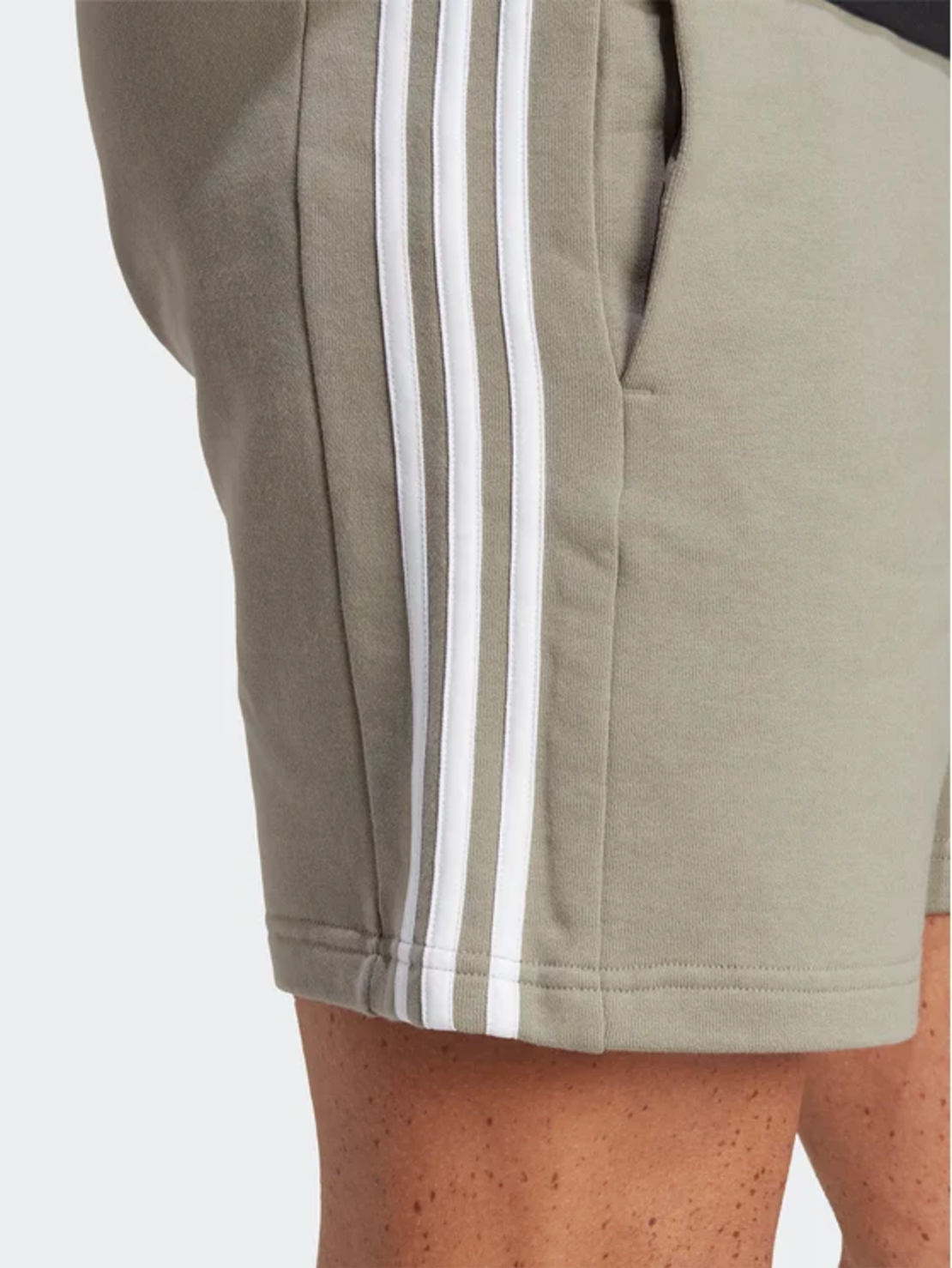 ADIDAS  Essentials French Terry 3-Stripes Shorts