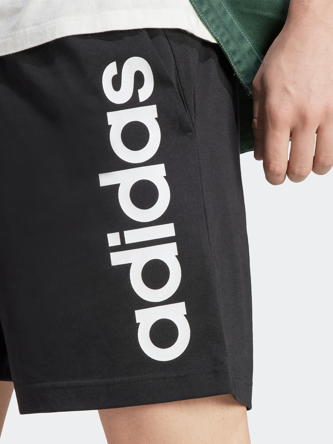 ADIDAS  AEROREADY Essentials Single Jersey Linear Logo Shorts