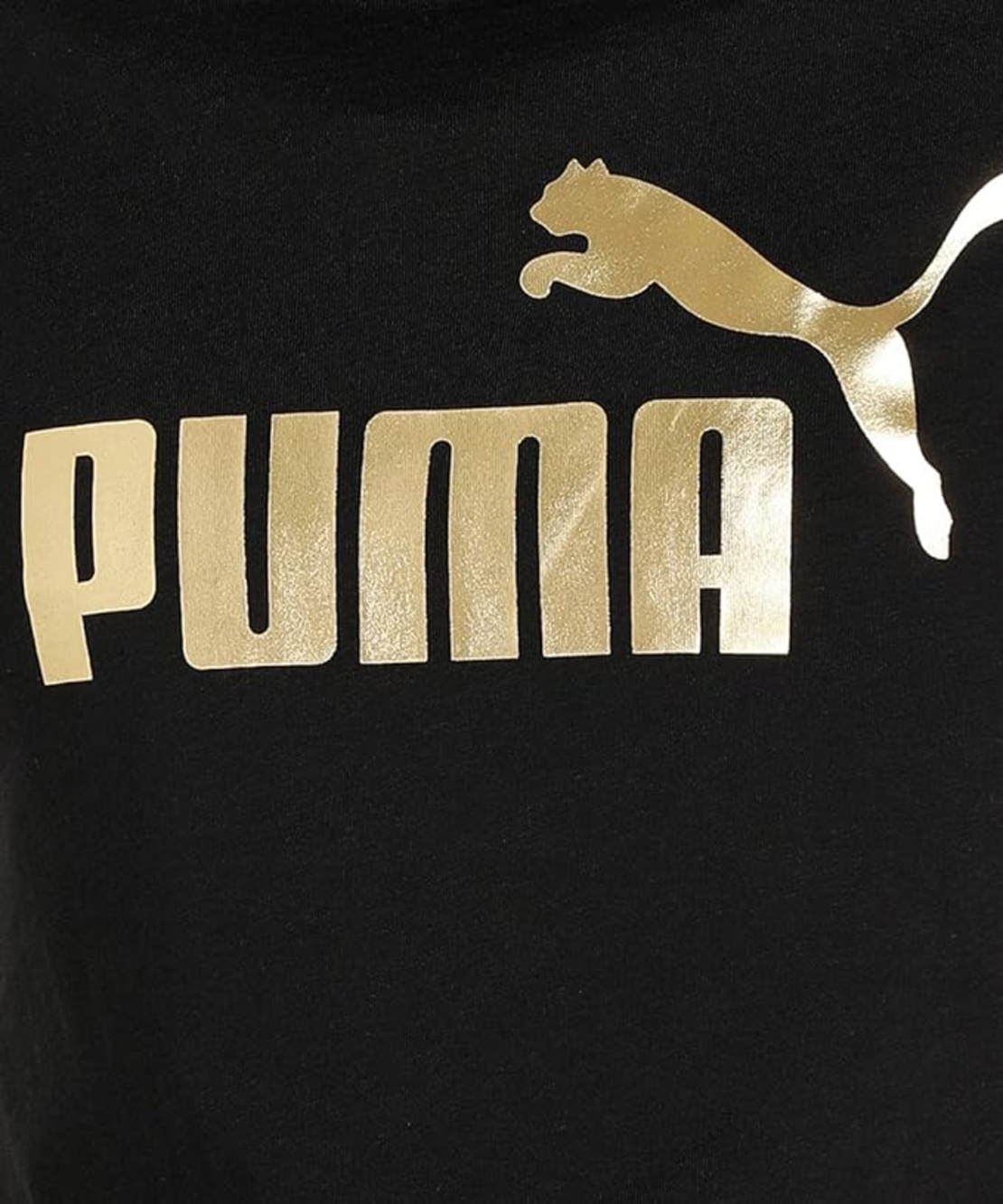 PUMA Women ess+ Metallic Logo tee