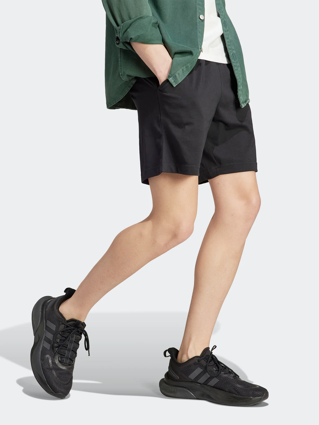 ADIDAS  AEROREADY Essentials Single Jersey Linear Logo Shorts