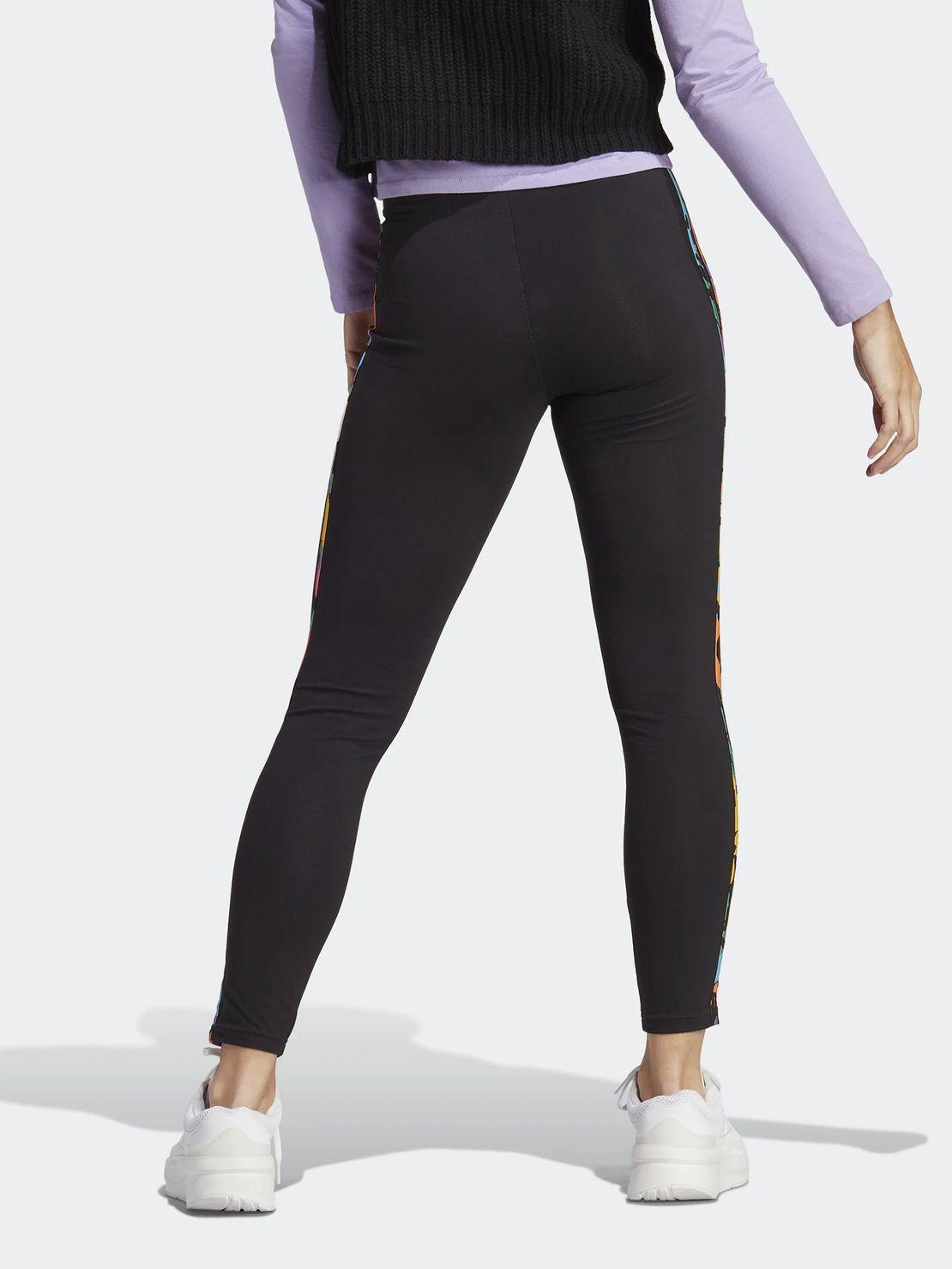 ADIDAS Essentials 3-Stripes High-Waisted Single Jersey Leggings