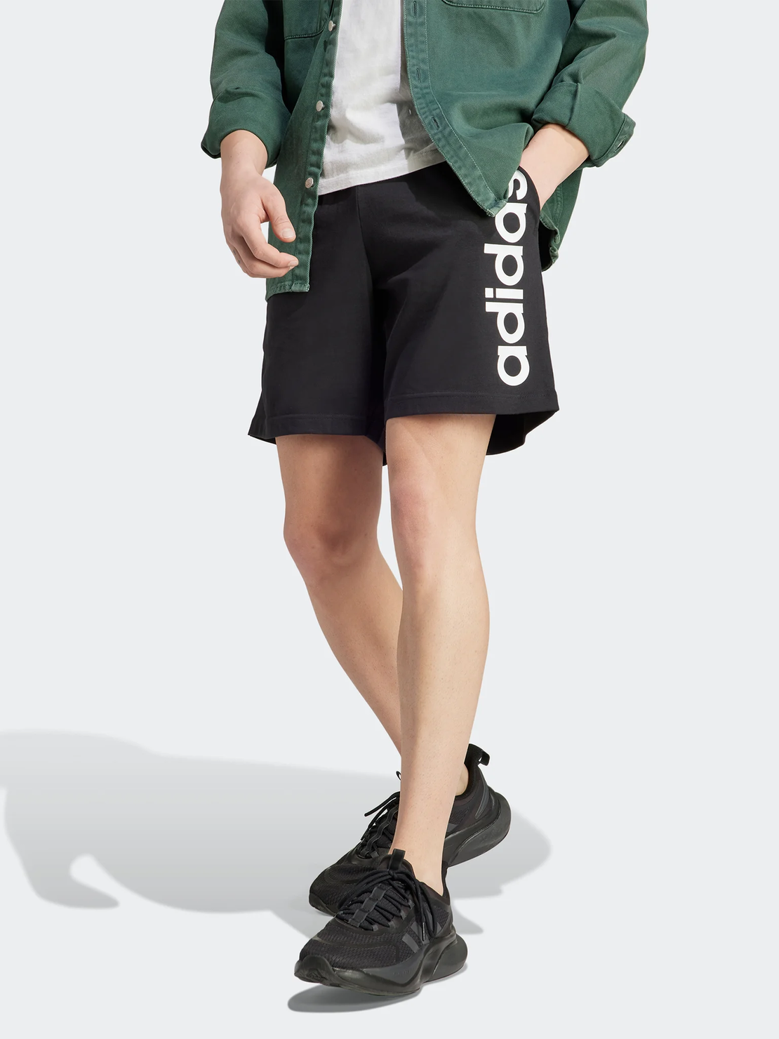 ADIDAS  AEROREADY Essentials Single Jersey Linear Logo Shorts