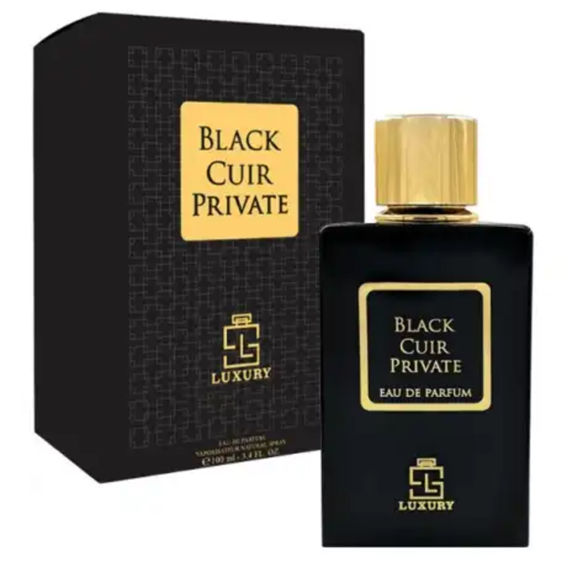 Black Cuir Private by Khalis  - Оригинален мъжки парфюм внос от Дубай