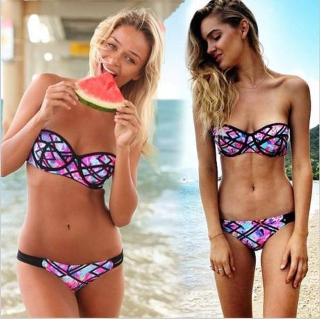 Дамски бански Radis Fashion – Геометрична елегантност и удобство