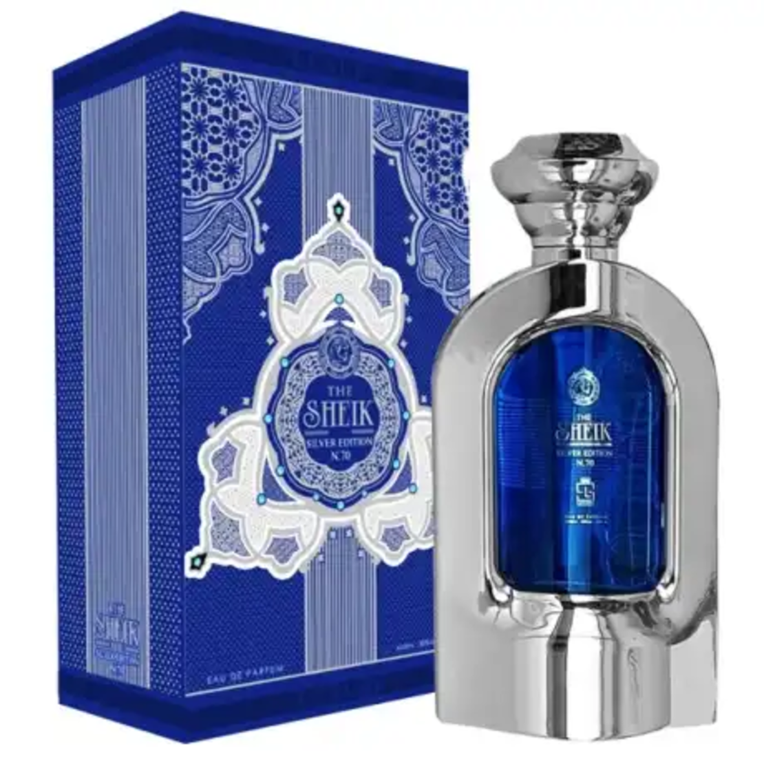 The Sheik - Silver Edition - от Khalis - Оригинален  мъжки парфюм внос от Дубай