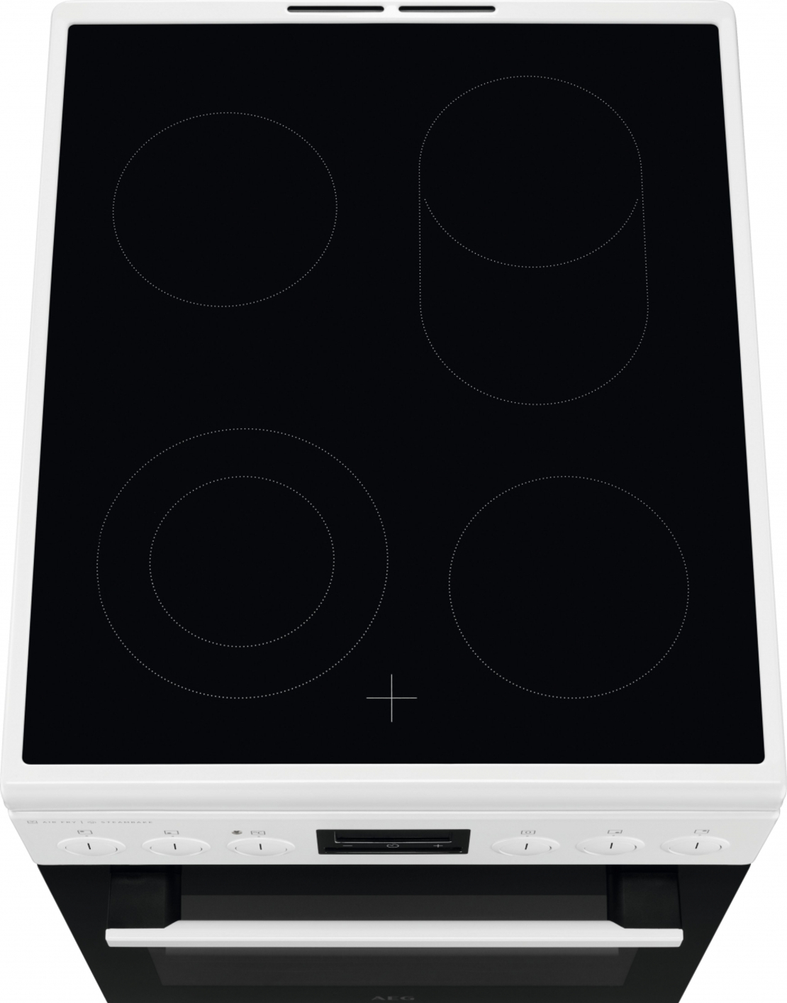 Готварска печка с керамичен плот AEG CCB56491BW