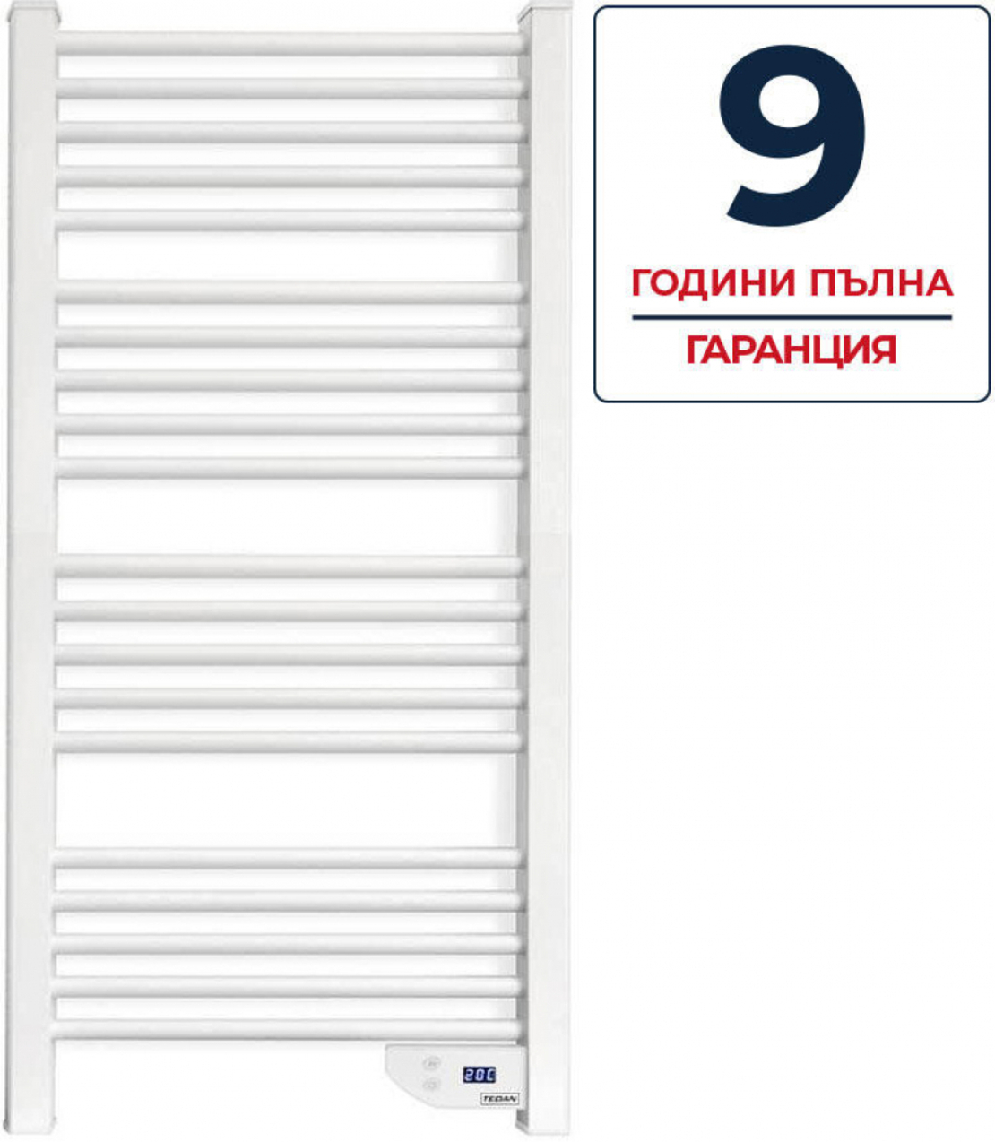 Електрическа лира за баня Tedan Loren 750W