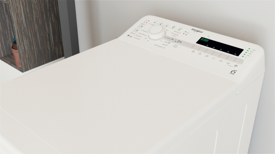 Перална машина с горно зареждане Whirlpool TDLR 6040S EU/N