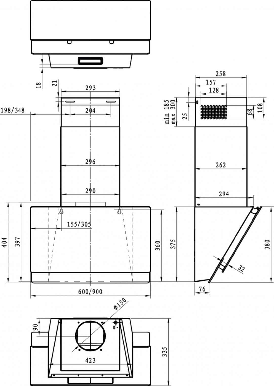 Абсорбатор Gorenje WHI649EXBG