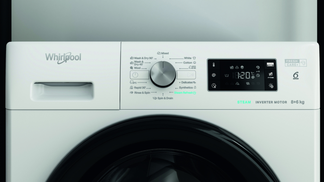 Пералня със Сушилня Whirlpool FFWDB 864349 BV EE