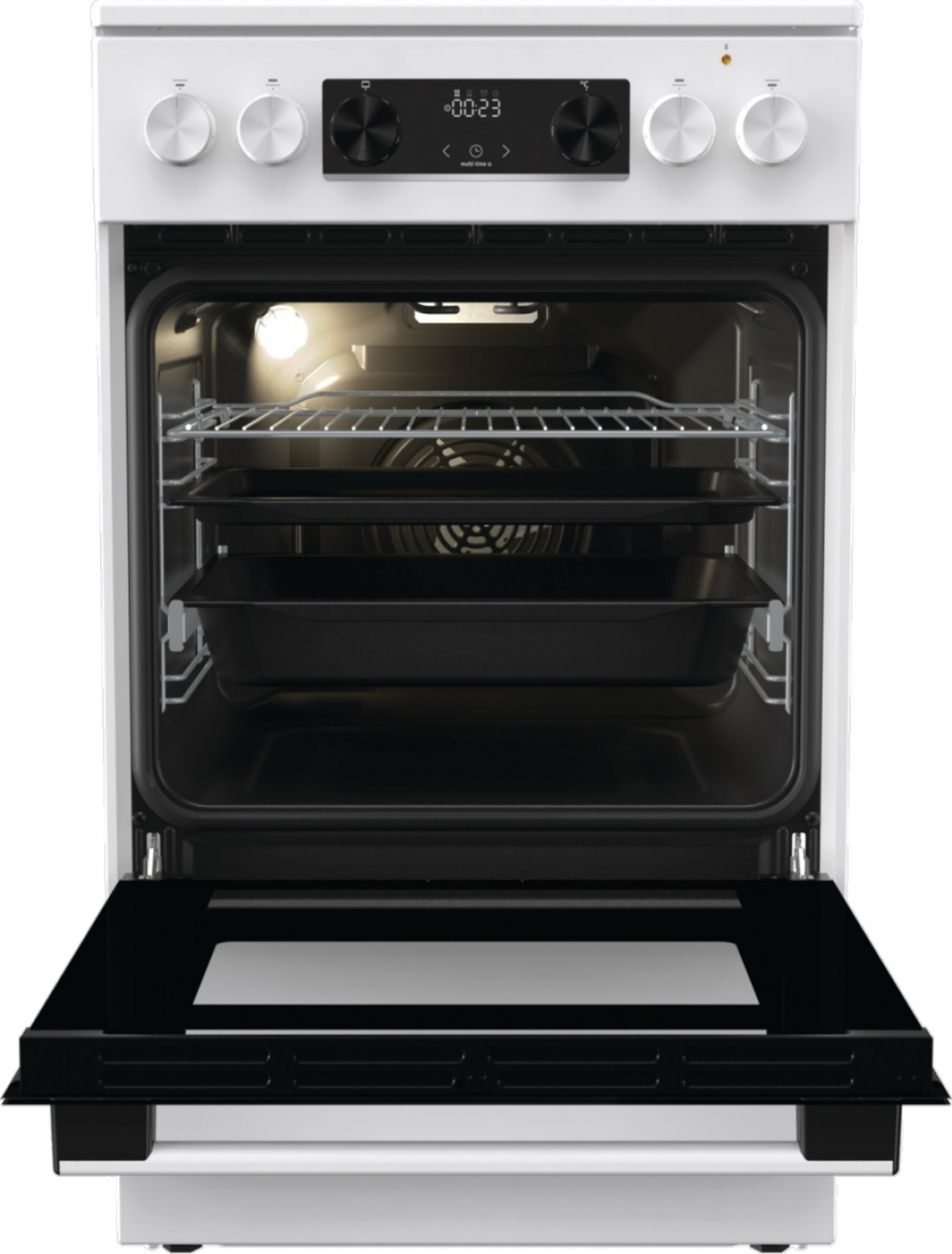 Готварска печка с керамичен плот Gorenje GEC5C42WG