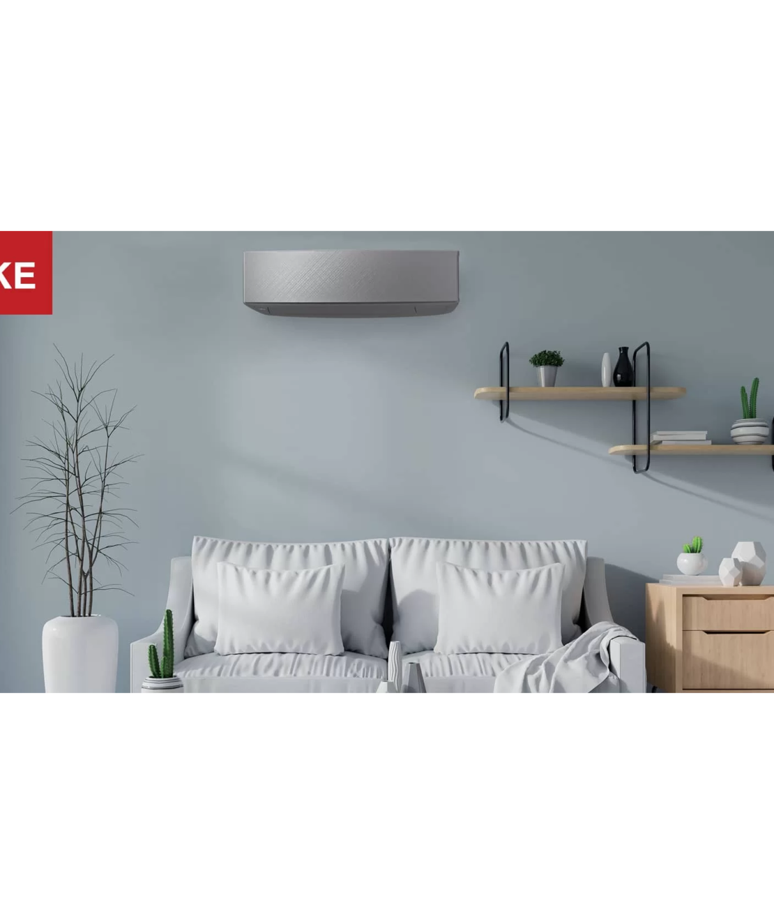 Инверторен климатик Fuji Electric KETE - GREY