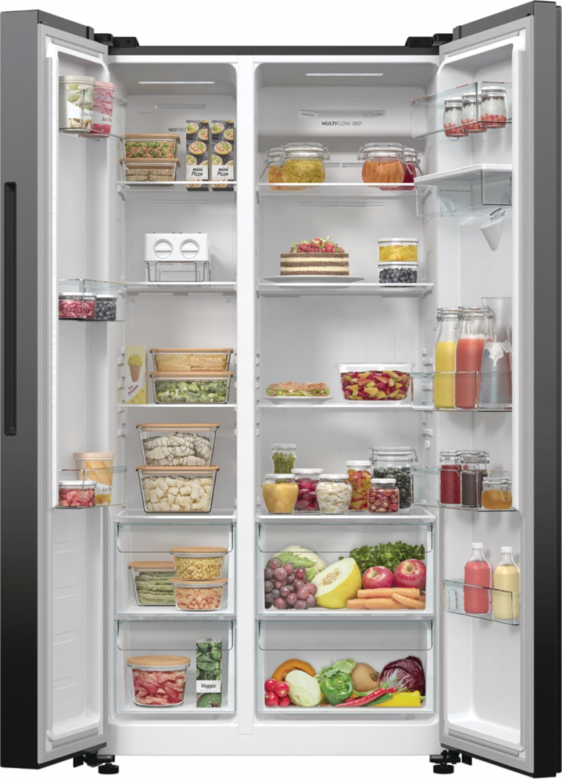 Хладилник с фризер Gorenje NRR9185EABXLWD SbS