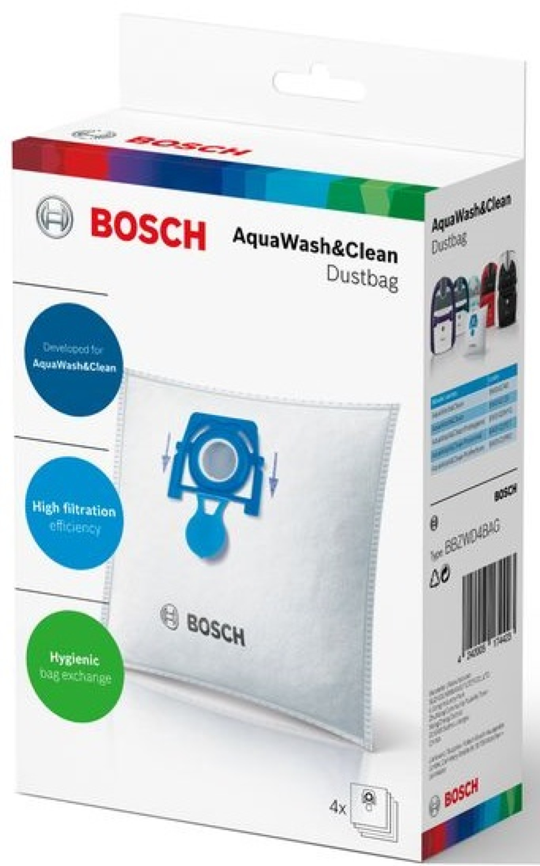 Торбичка за прахосмукачка AquaWash/Clean Bosch BBZWD4BAG