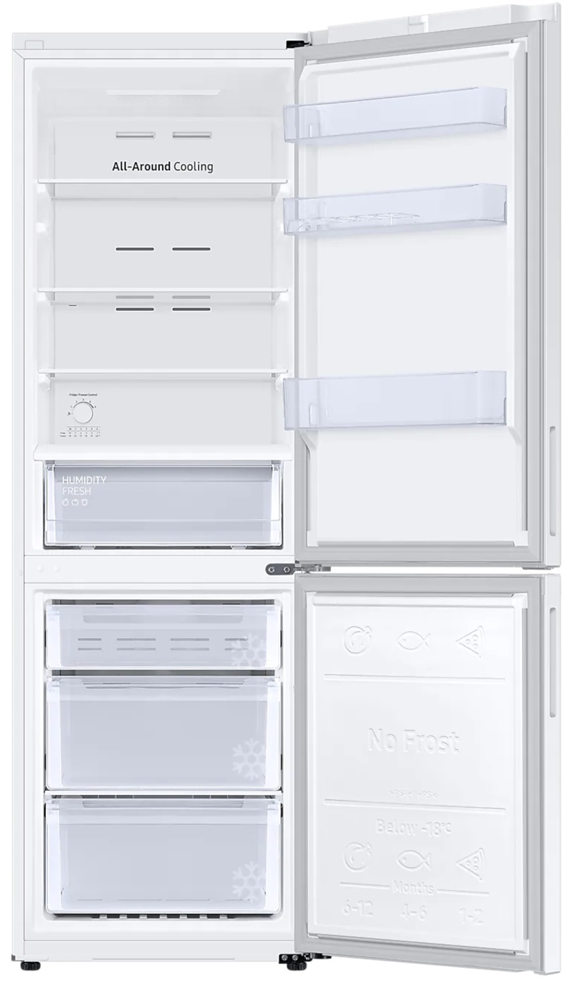 Хладилник с фризер Samsung RB33B610EWW/EF