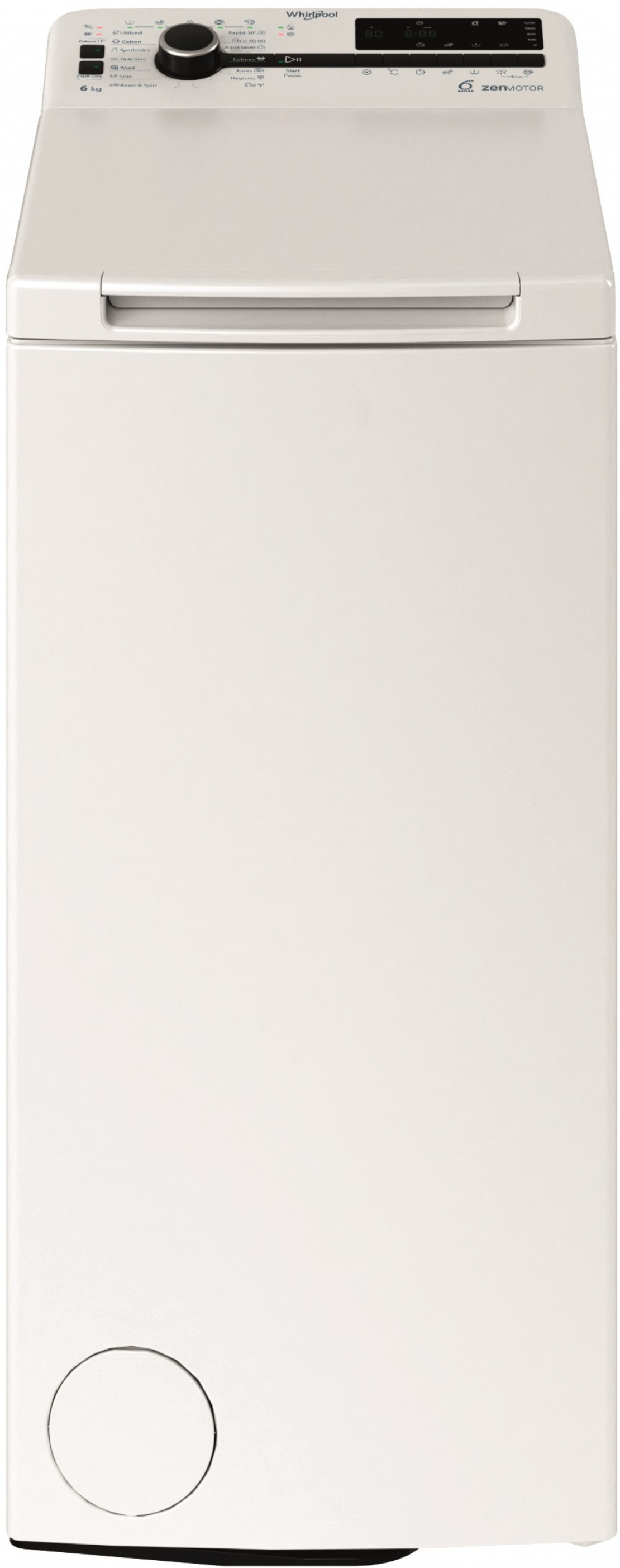 Перална машина с горно зареждане Whirlpool TDLRBX 6252BS EU