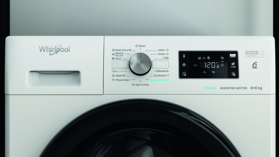 Пералня със Сушилня Whirlpool FFWDB 864349 BV EE