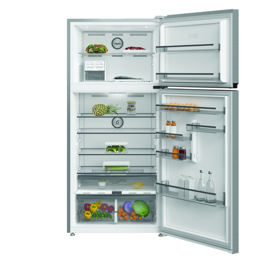 Хладилник с горна камера Whirlpool WHD2 6633 X5E