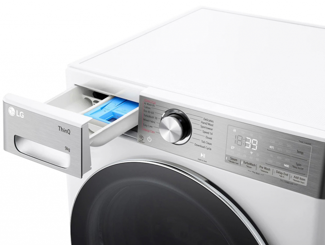 Пералня LG F4WR909P3W