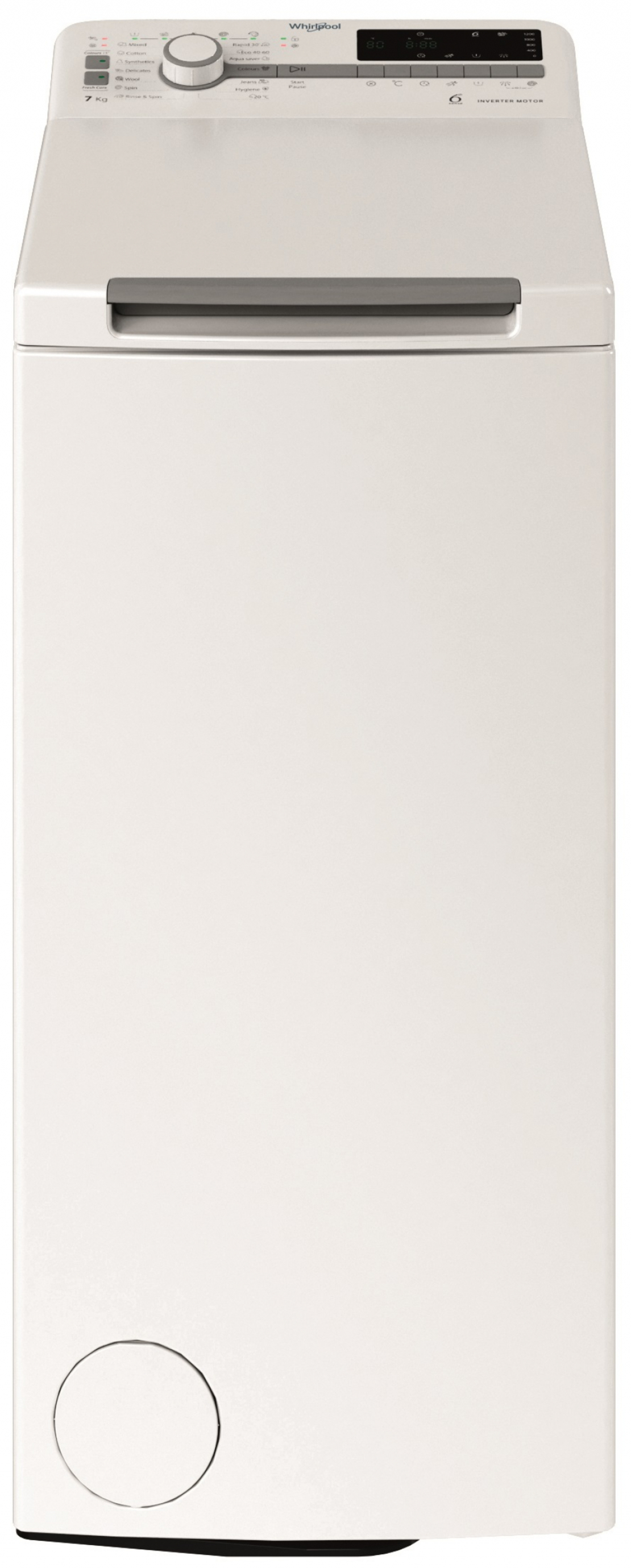 Пералня с горно зареждане Whirlpool TDLR 7231BS EU