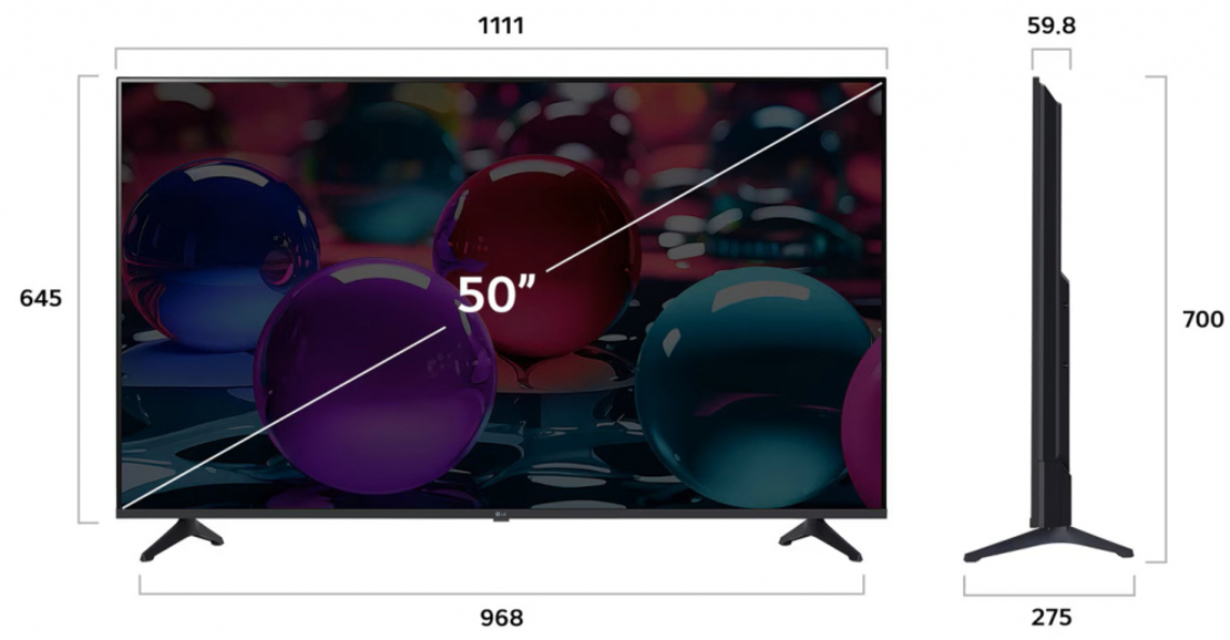 Телевизор LG LED 50UA73003LA