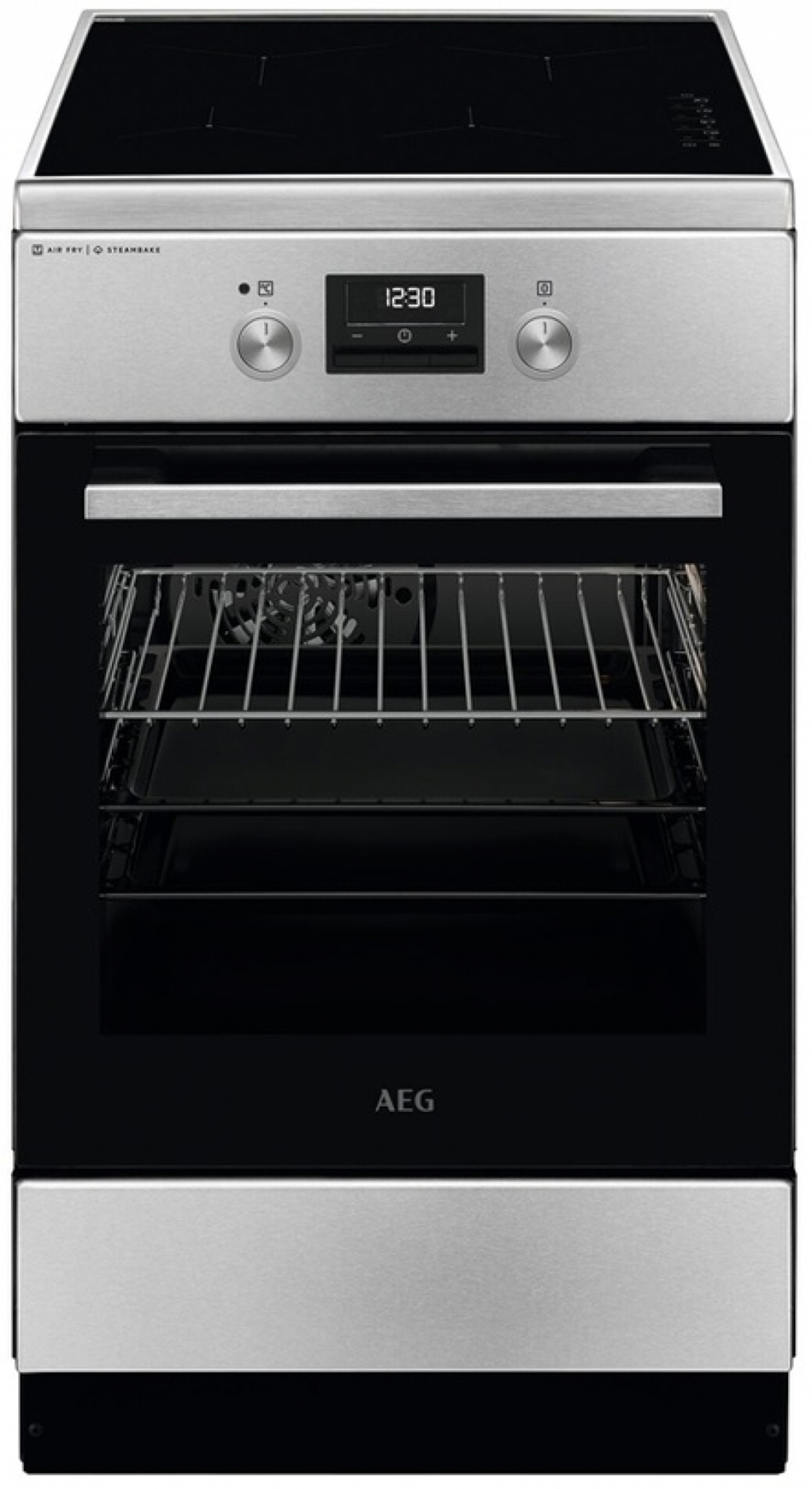 Готварска печка с керамичен плот AEG CIB56491BM