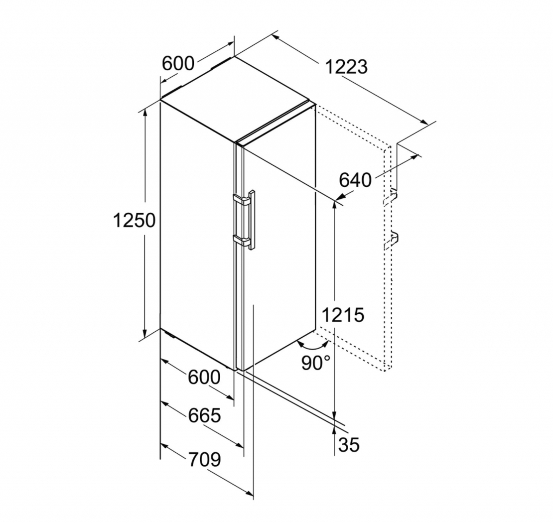 Хладилник с една врата LIEBHERR B 2830