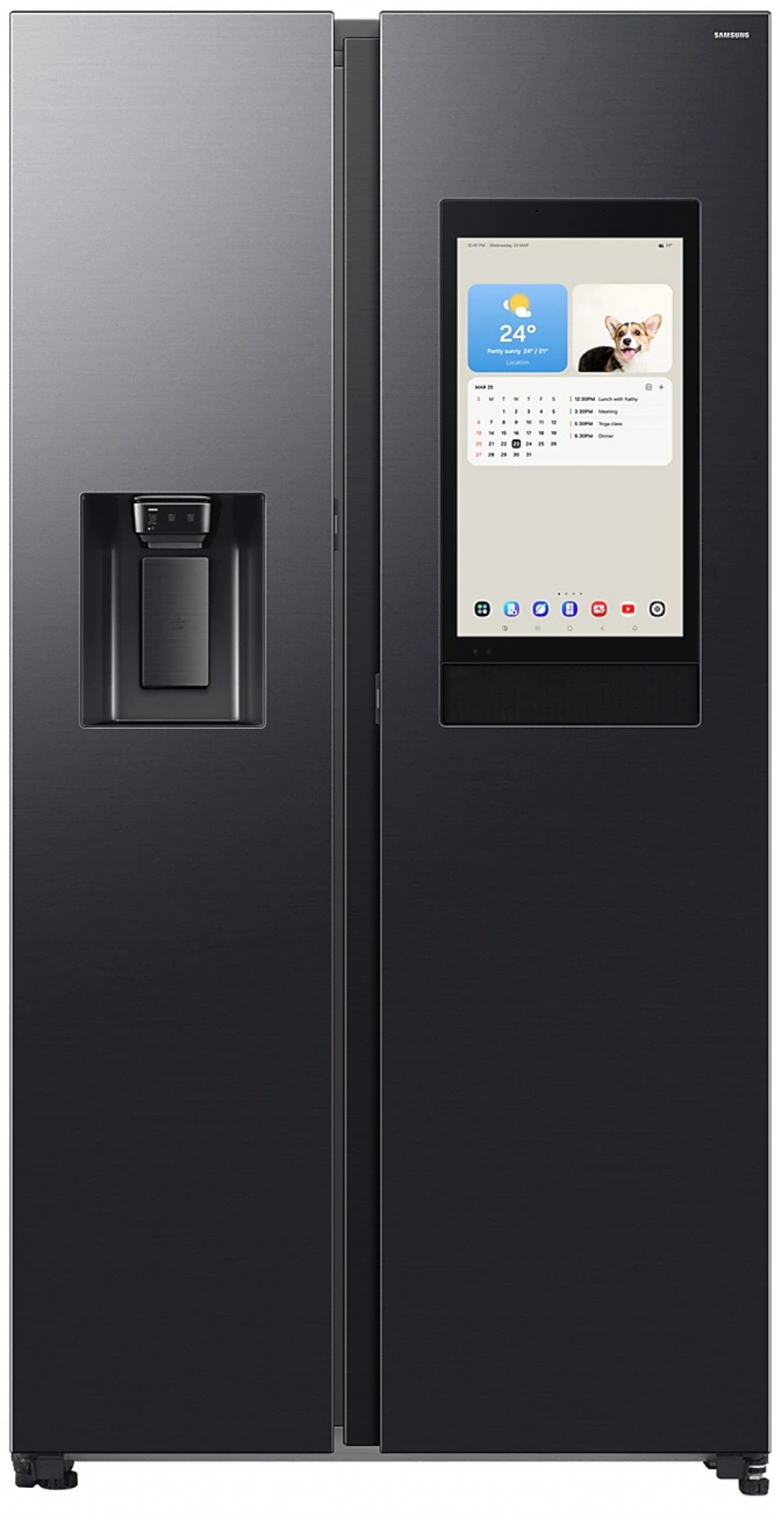 Хладилник с фризер Samsung RS90F66BEFEO