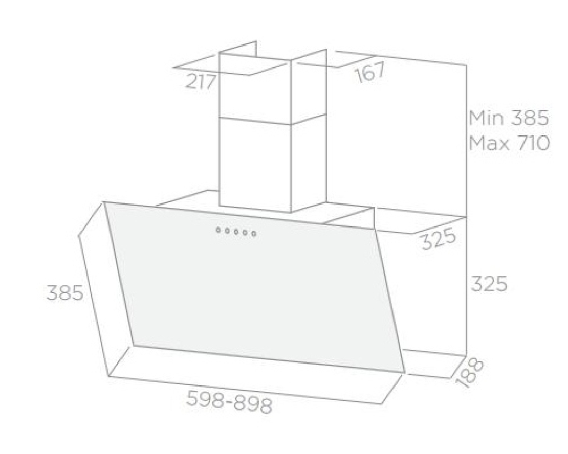 Абсорбатор ELICA SHIRE BL/A/60
