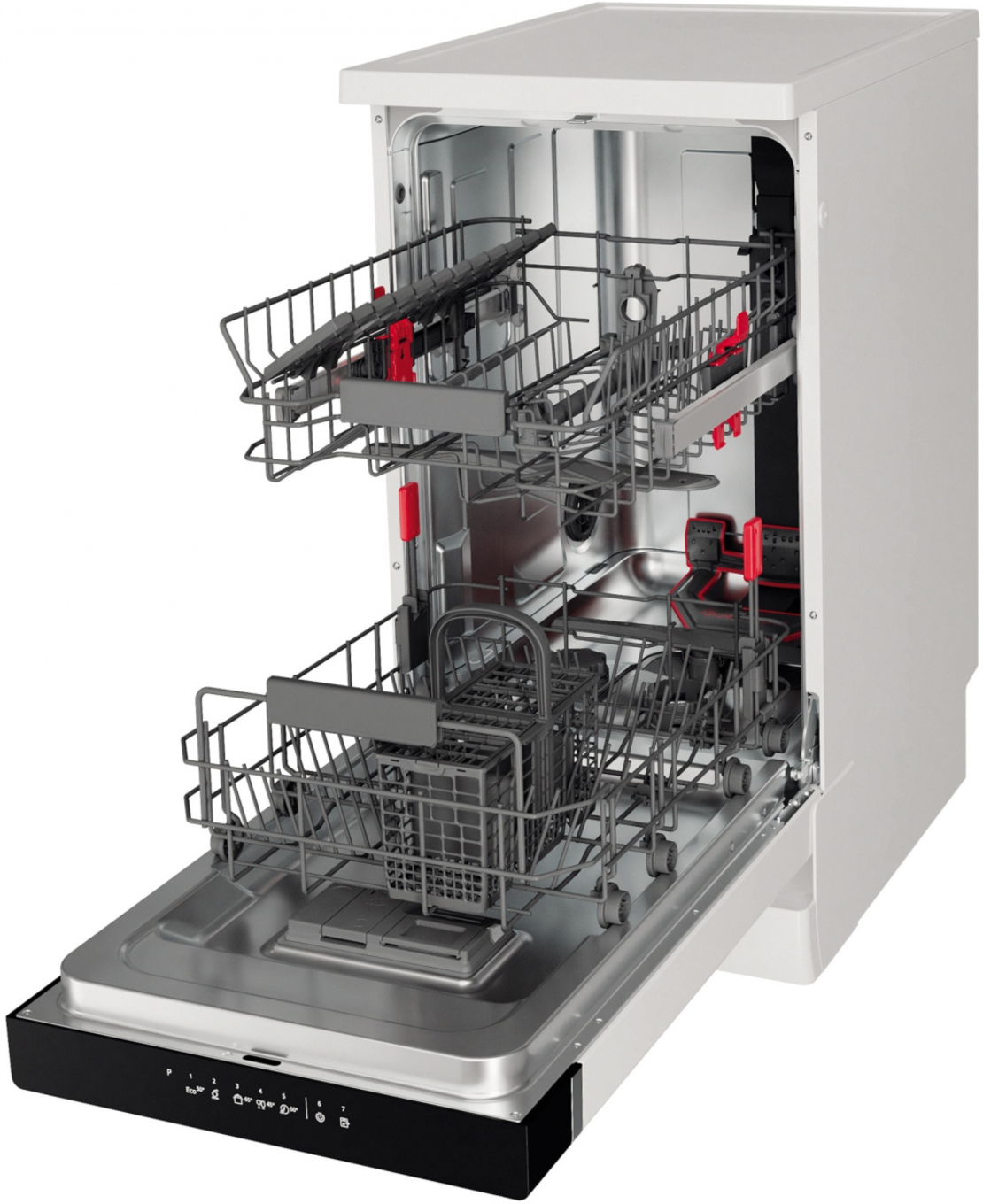 Съдомиялна машина 45см Whirlpool WSFO 3B23 P