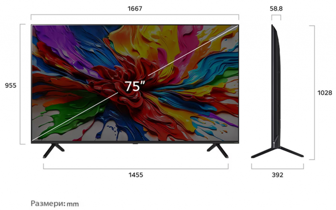 Телевизор LG LED 75QNED92A6A