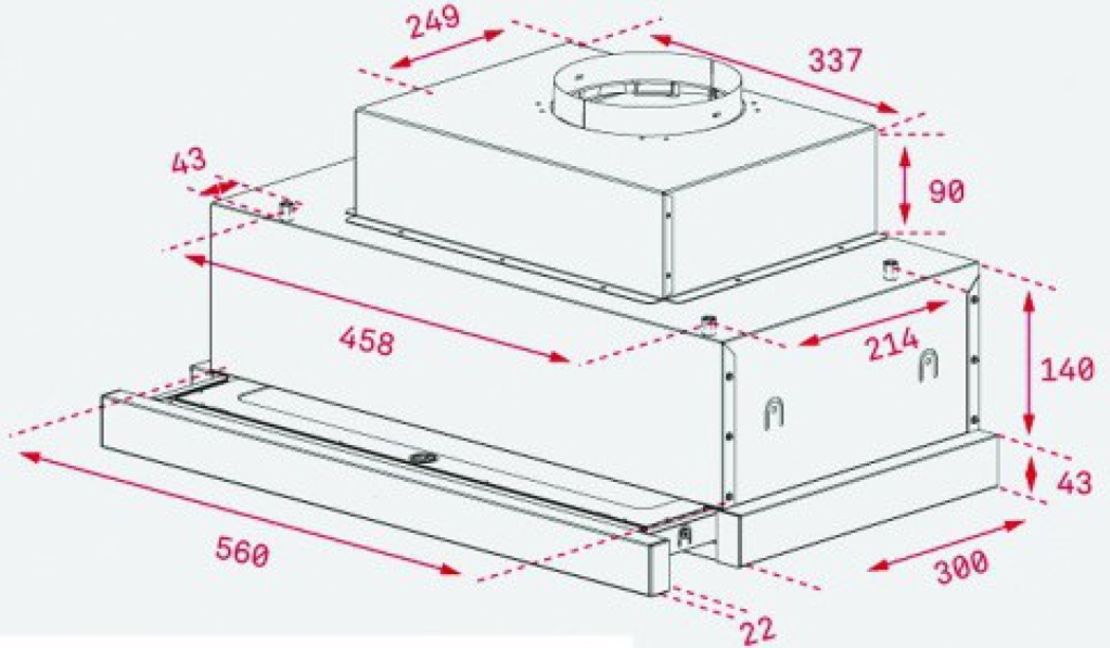 Абсорбатор TEKA CNL 6815 Plus E.396 Инокс