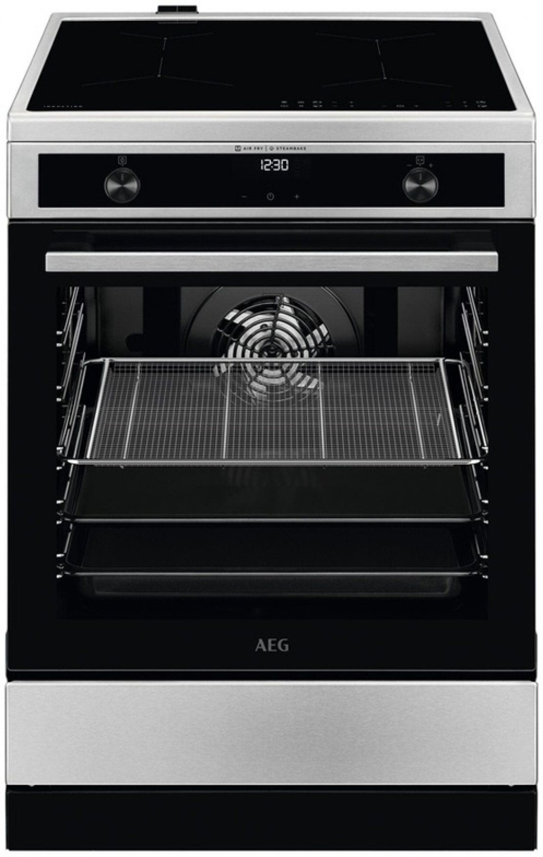 Готварска печка с керамичен плот AEG CIB6643BBM